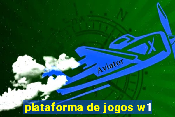 plataforma de jogos w1